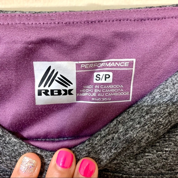 RBX Performance Leggings - Grey - Size Small - Picture 10 of 10